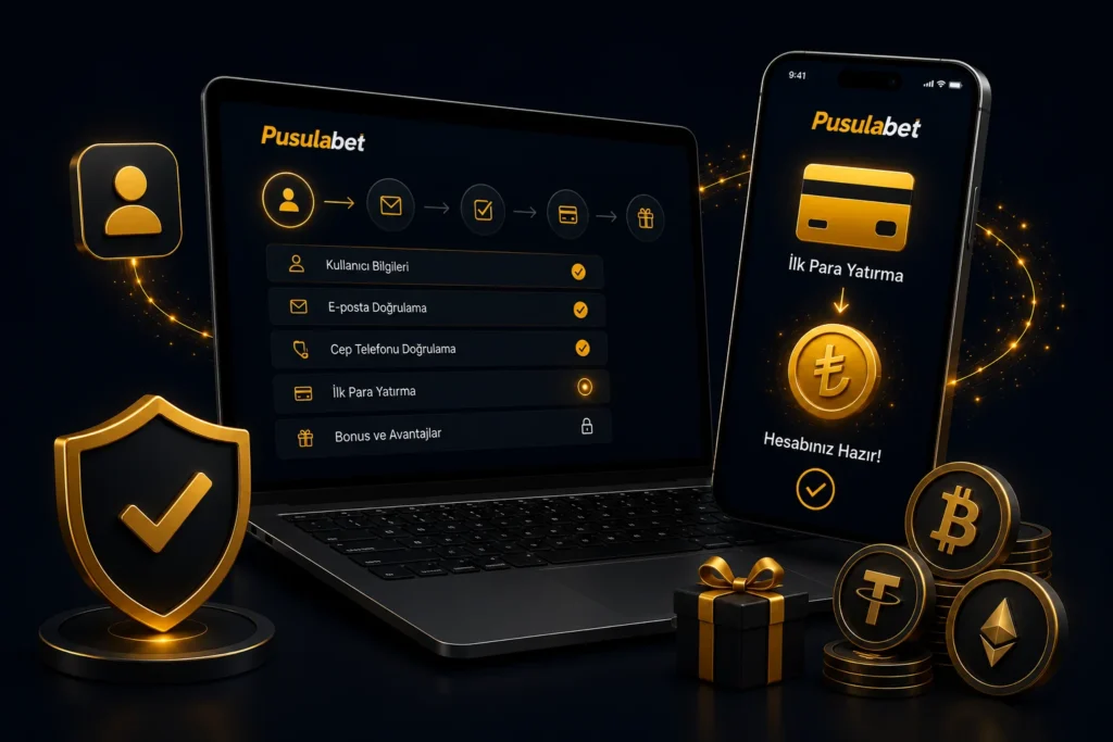 Üyeliği Etkinleştirme ve İlk deposit Süreci